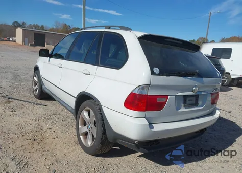 2005 BMW X5 4.4I из США, поврежденный, VIN 5UXFB53595LV17908